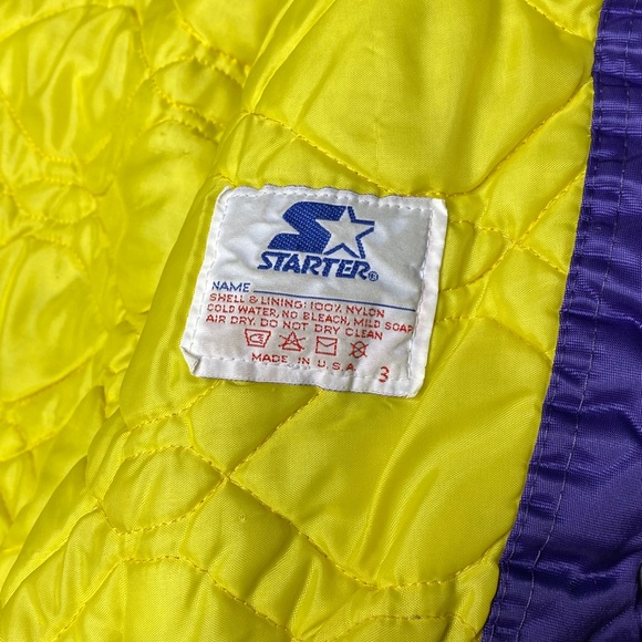 Vintage Washington Huskies Starter Jacket Large UW - Picture 9 of 10